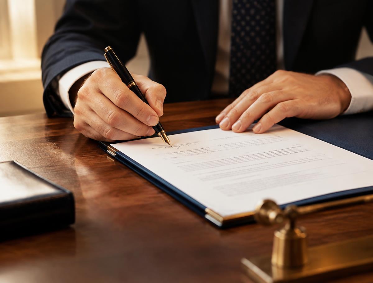 Signing corporate documents